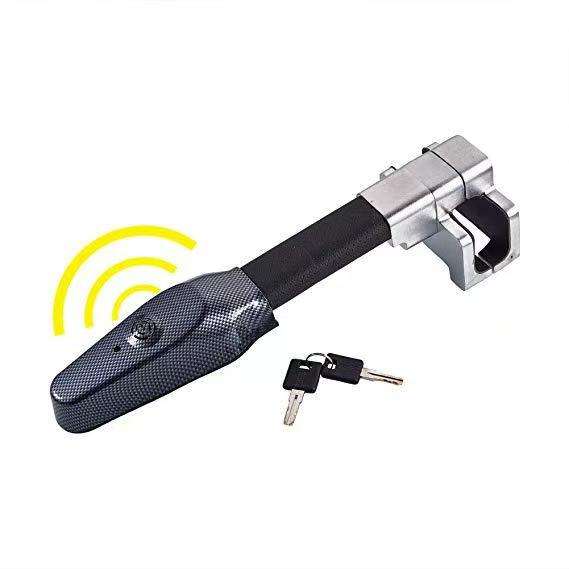 Universal Retractable Anti-Theft Security Alarm Lock Car Steering Wheel T-Lock - Guangzhou Xinqing A